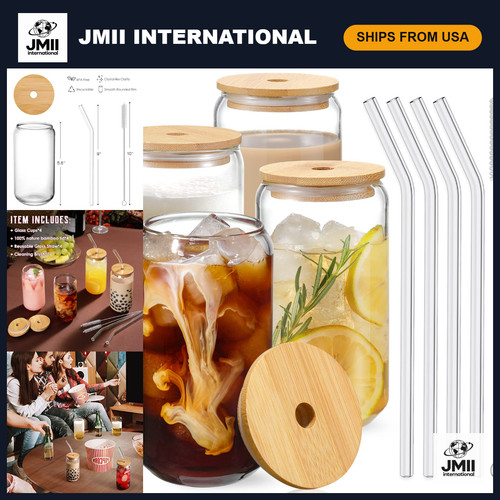 4pcs 16oz drinking - drinking, glass