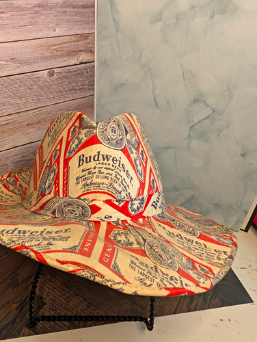 Vintage 1970s budweiser canvas - vintage,