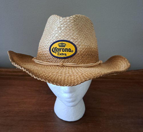 Corona extra straw cowboy hat - cowboy,