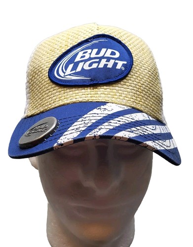 Bud light straw baseball - straw, cap