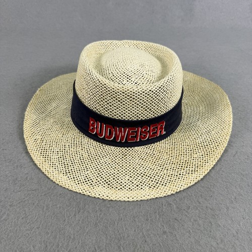 Vtg 90s budweiser mens straw - 90s,