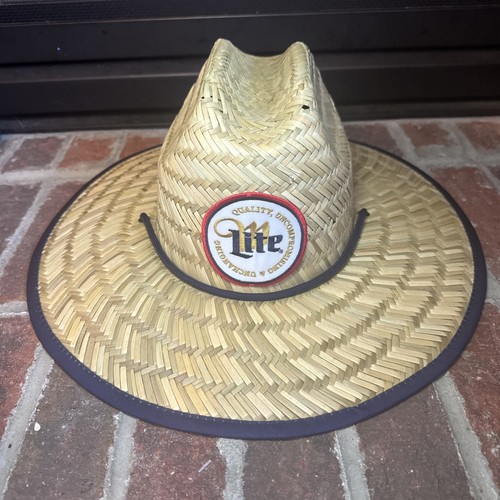 Patriotic miller lite straw - lite,