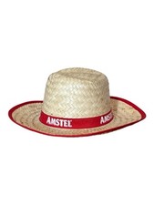 Rare Amstel Beer Straw Hat -