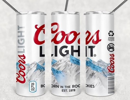 New coors light beer can - new!!,