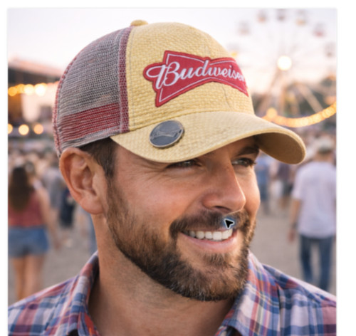 Budweiser trucker hat cap - budweiser,