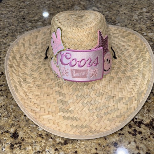 Coors straw hat summer - hat,