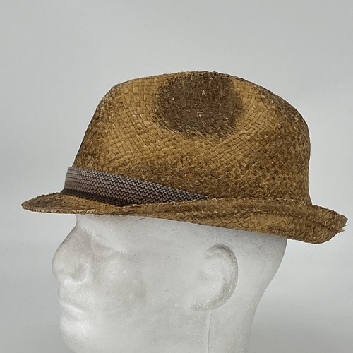 Bud light straw fedora hat - light,